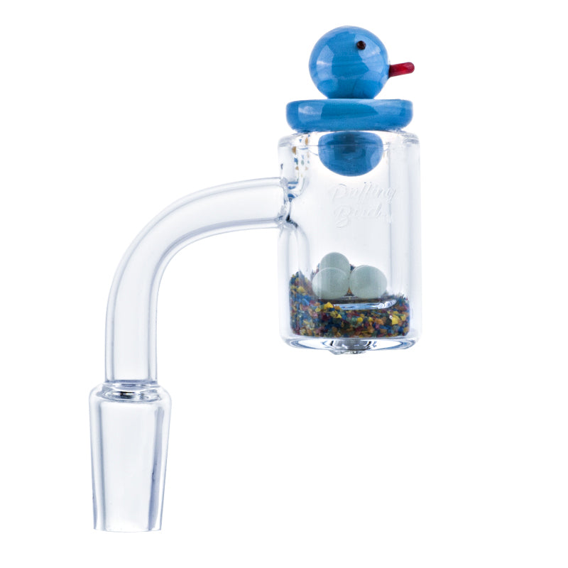 Thermochromic Quartz Banger w/ Ducky Carb Cap Set - PuffingBird CA