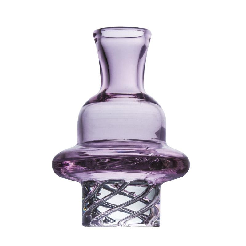 Light Pink Glass Carb Cap - PuffingBird CA