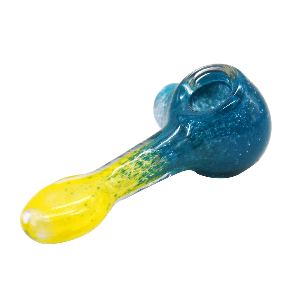Two-Toned Glass Tobacco Pipe - PuffingBird CA