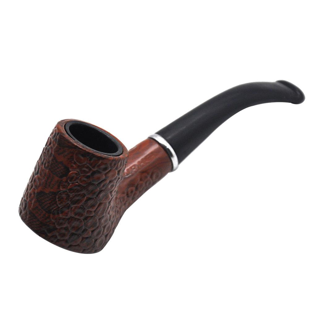 Flat Wooden Sherlock Pipe - PuffingBird CA