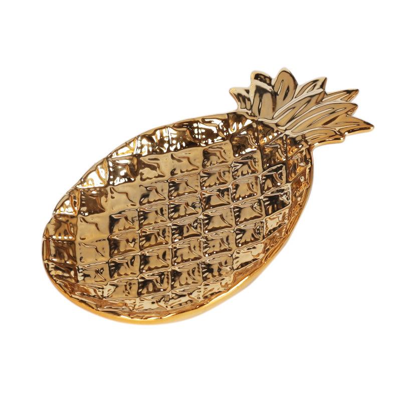 Creative Ceramic Pineapple Rolling Tray - PuffingBird CA