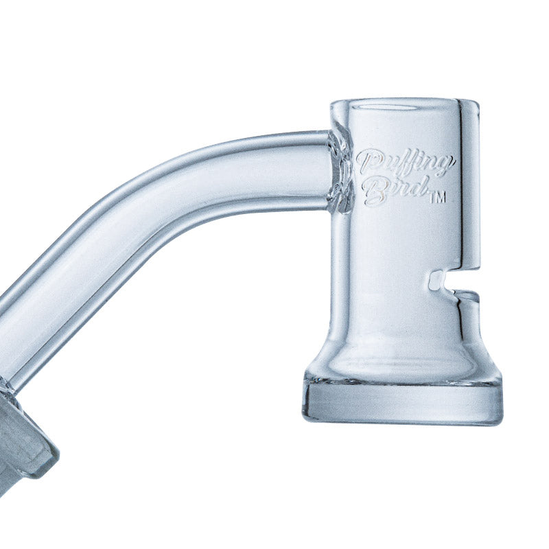 14mm Male Thick Base Quartz Banger With Slit - PuffingBird CA