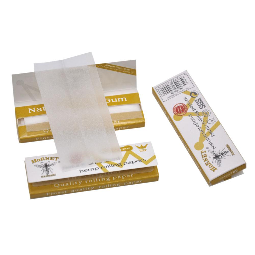 Hornet Natural Gum Rolling Paper 5 Booklets - PuffingBird CA