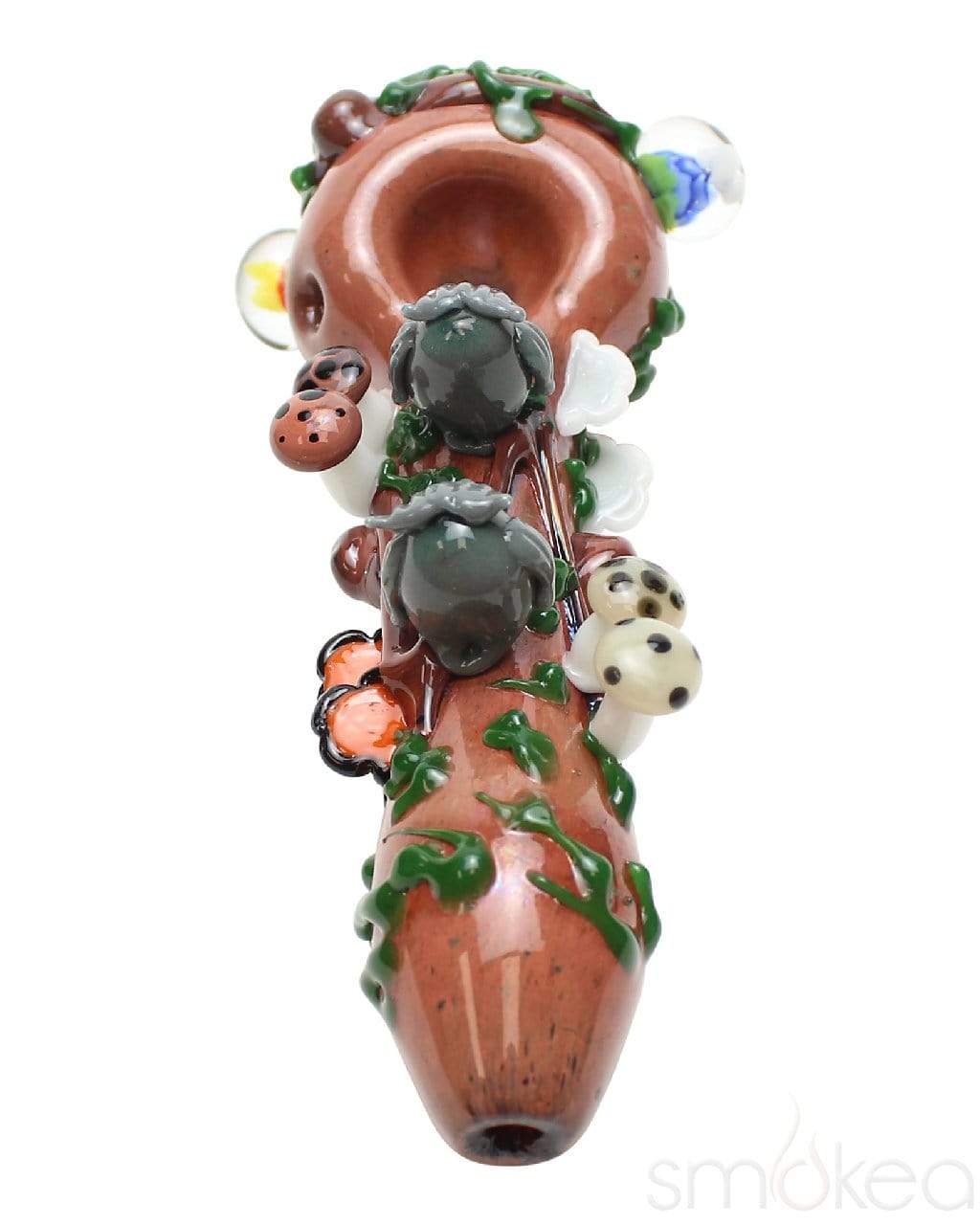 Empire Glassworks Small Hootie's Forest Spoon Pipe - PuffingBird CA