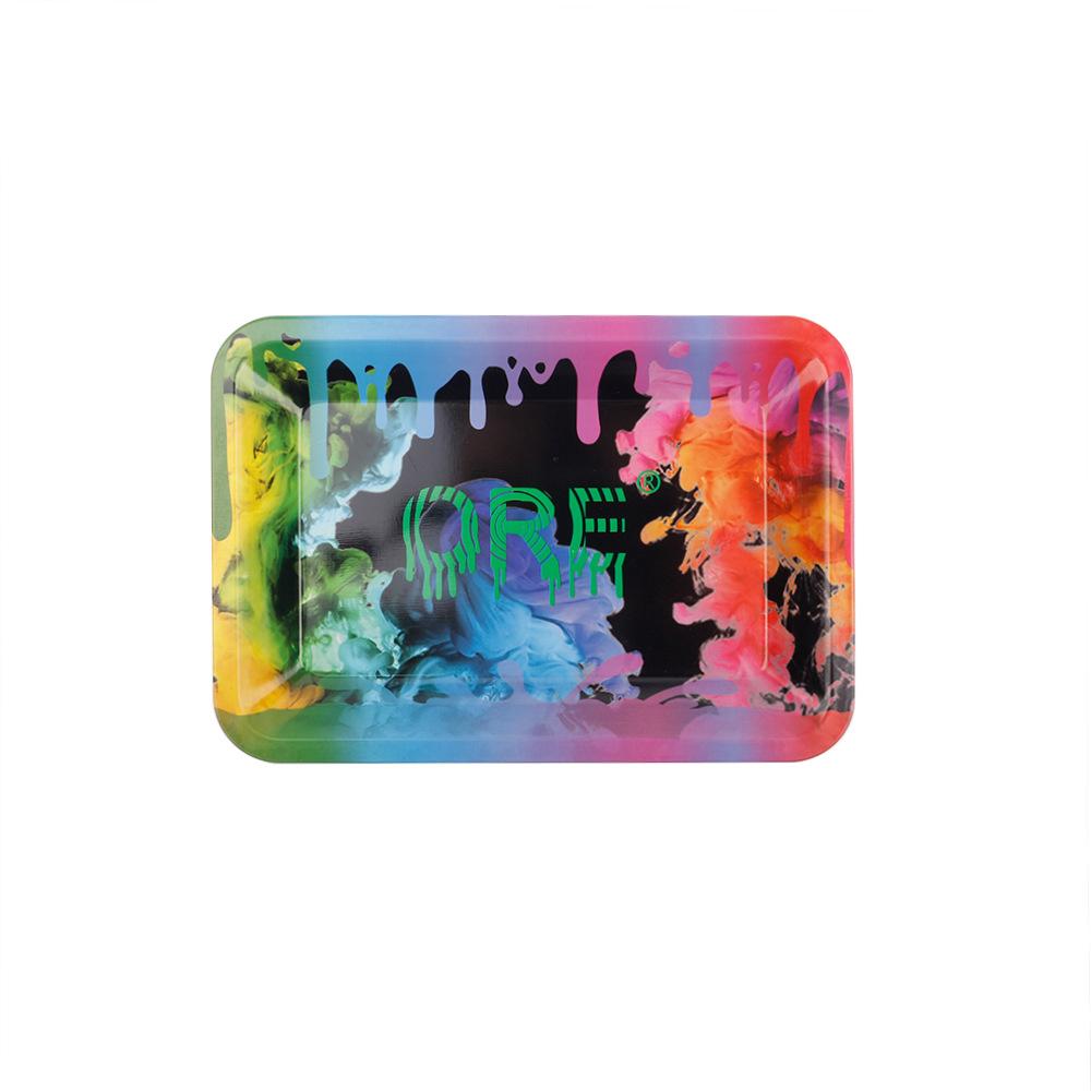 Color Printing Cigarette Metal Rolling Tray - PuffingBird CA