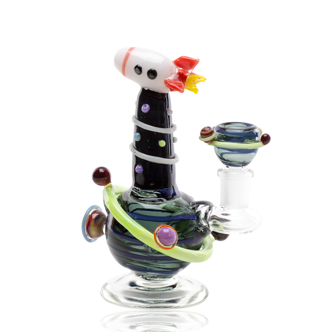 Empire Glassworks - Mini Rig - Rocket Ship - PuffingBird CA