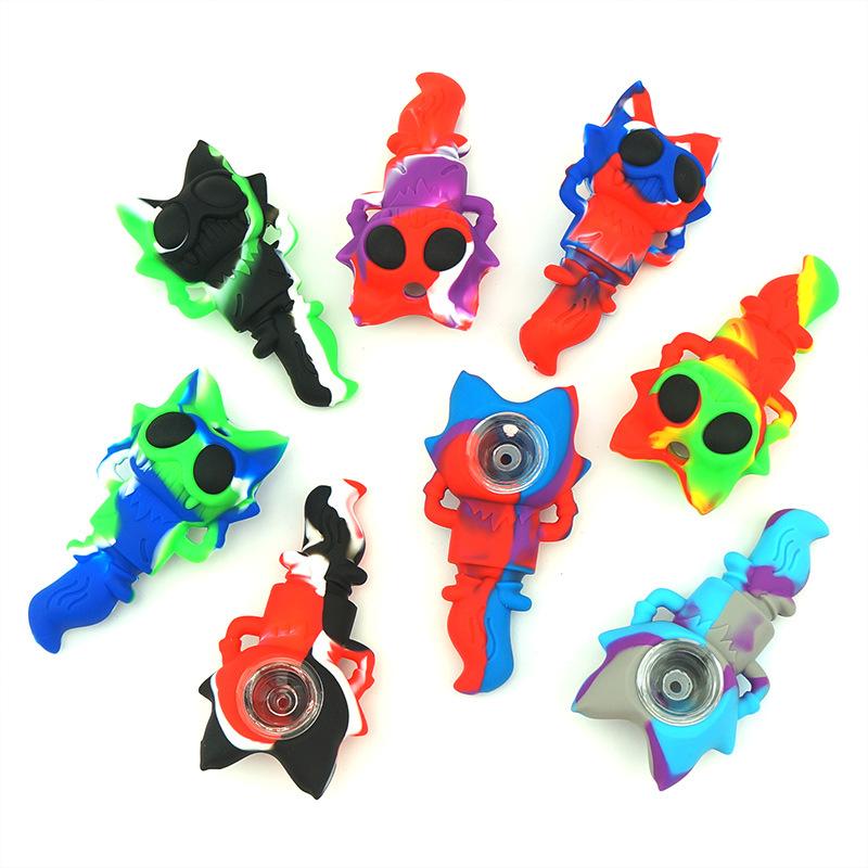 Civet Cat Novelty Silicone Pipe - PuffingBird CA