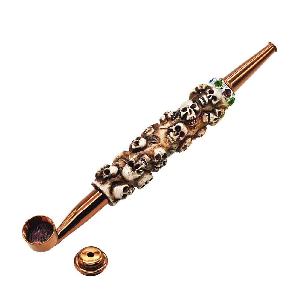 Skull Theme Novelty Pipe - PuffingBird CA
