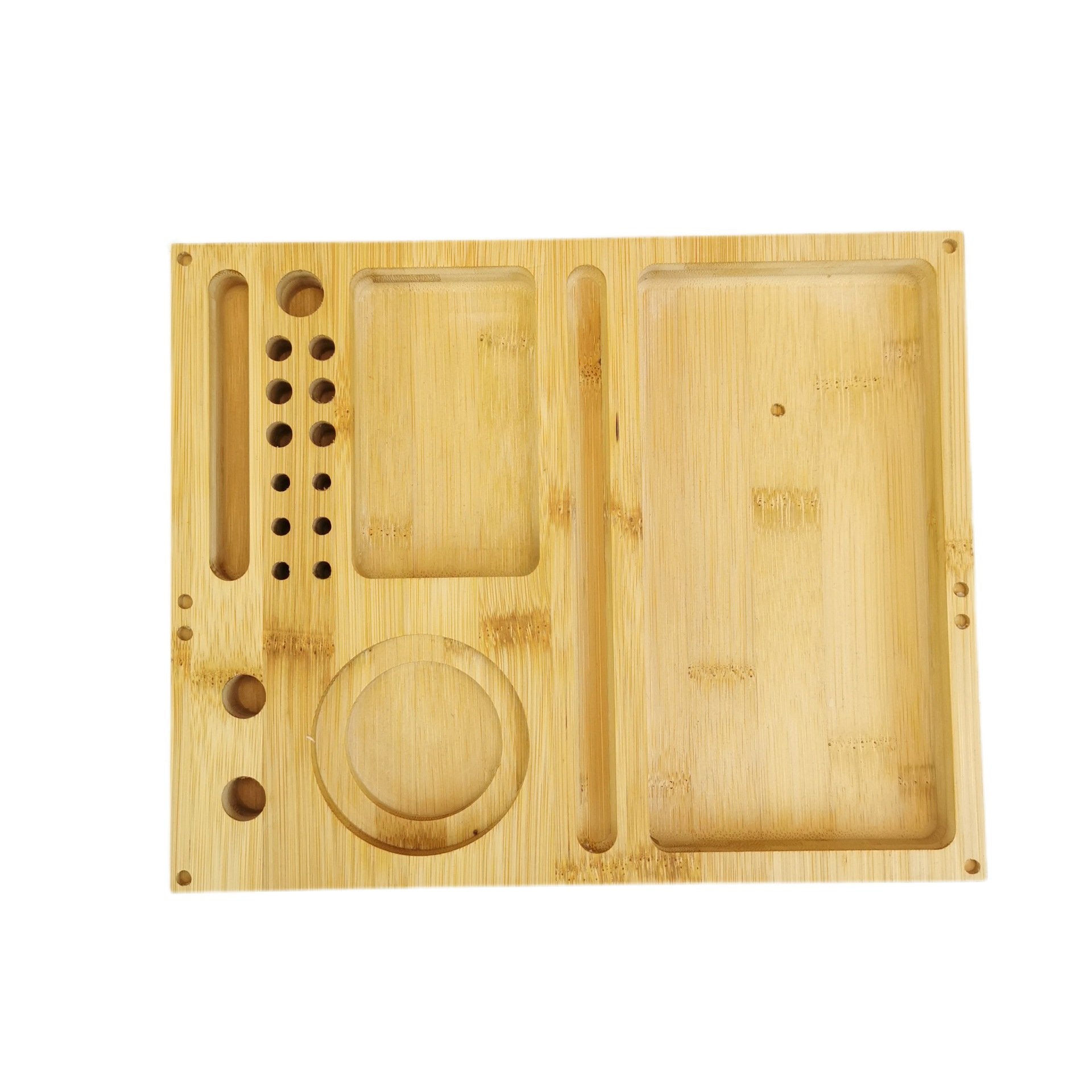 Wooden Cigarette Grooving Storage Rolling Tray - PuffingBird CA