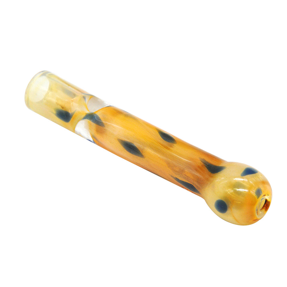 Yellow Glass One Hitter Pipe - PuffingBird CA