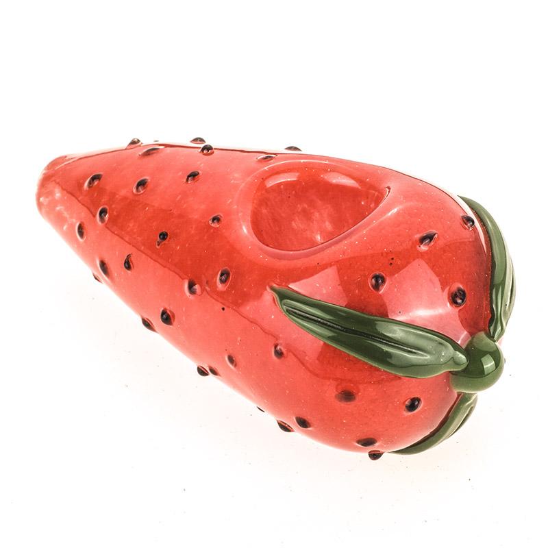 Strawberry Glass Pipe - PuffingBird CA