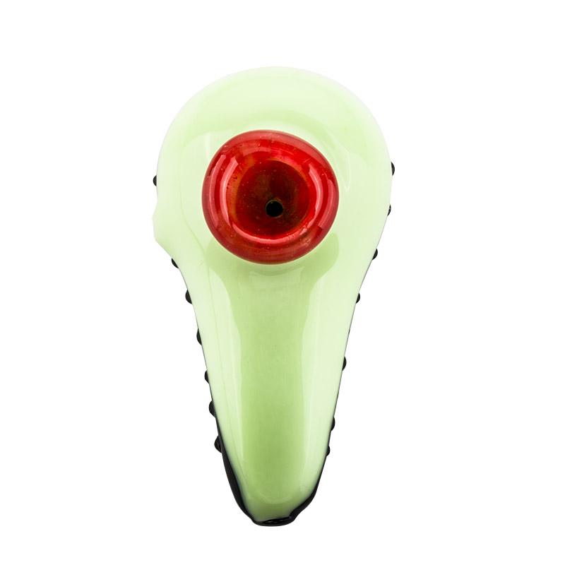 Avocado Theme Glass Pipe - PuffingBird CA