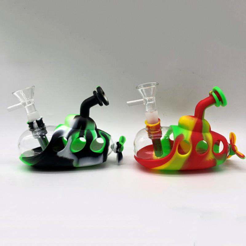 Submarine Novelty Silicone Dab Rig - PuffingBird CA