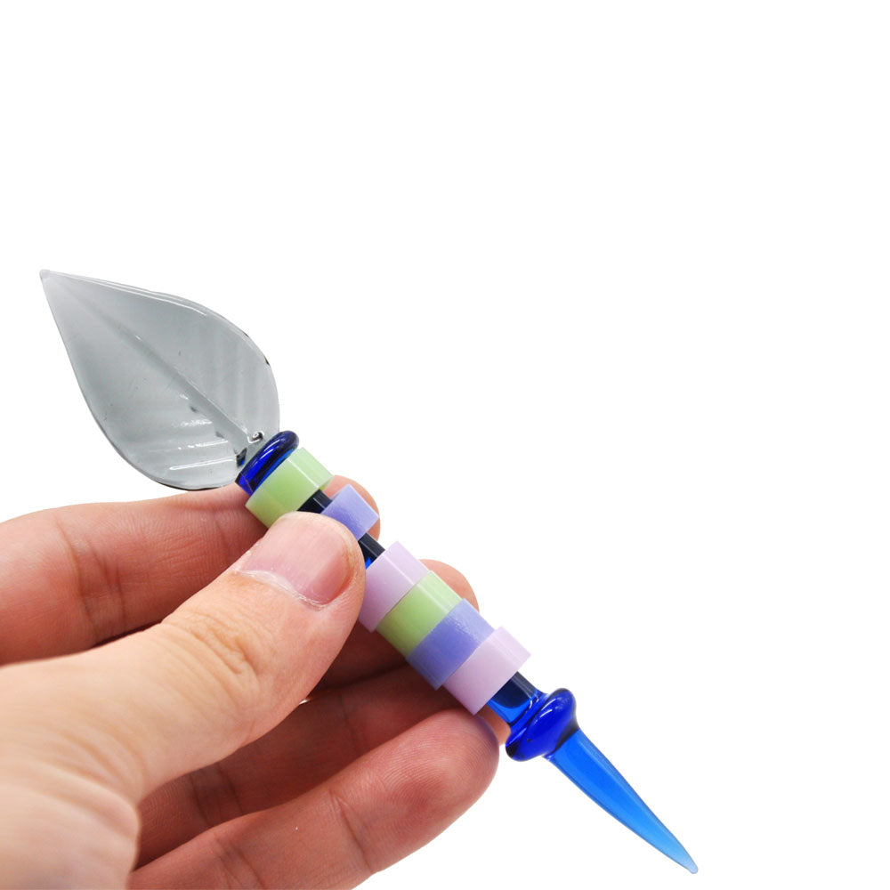 Leaf Novelty Glass Dabber - PuffingBird CA