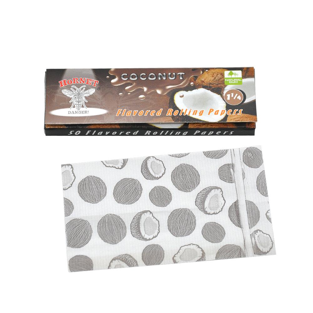 Hornet Coconut Flavored Rolling Paper 5 Booklets - PuffingBird CA