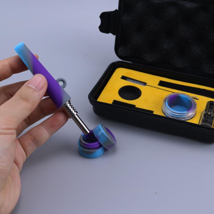 10mm Silicone Mini Nectar Collector  Gift Set - PuffingBird CA