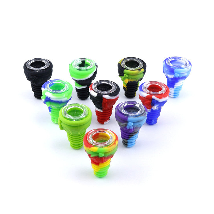 14mm/18mm Male Silicone Bong Bowl - PuffingBird CA
