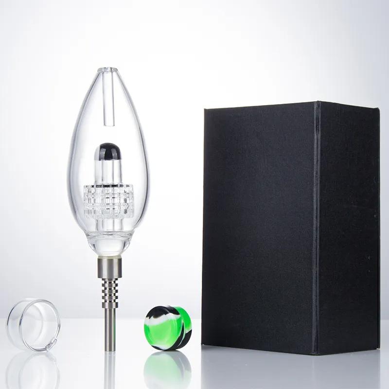 510 Glass Nectar Collector with UFO Perc - Gift Box - PuffingBird CA