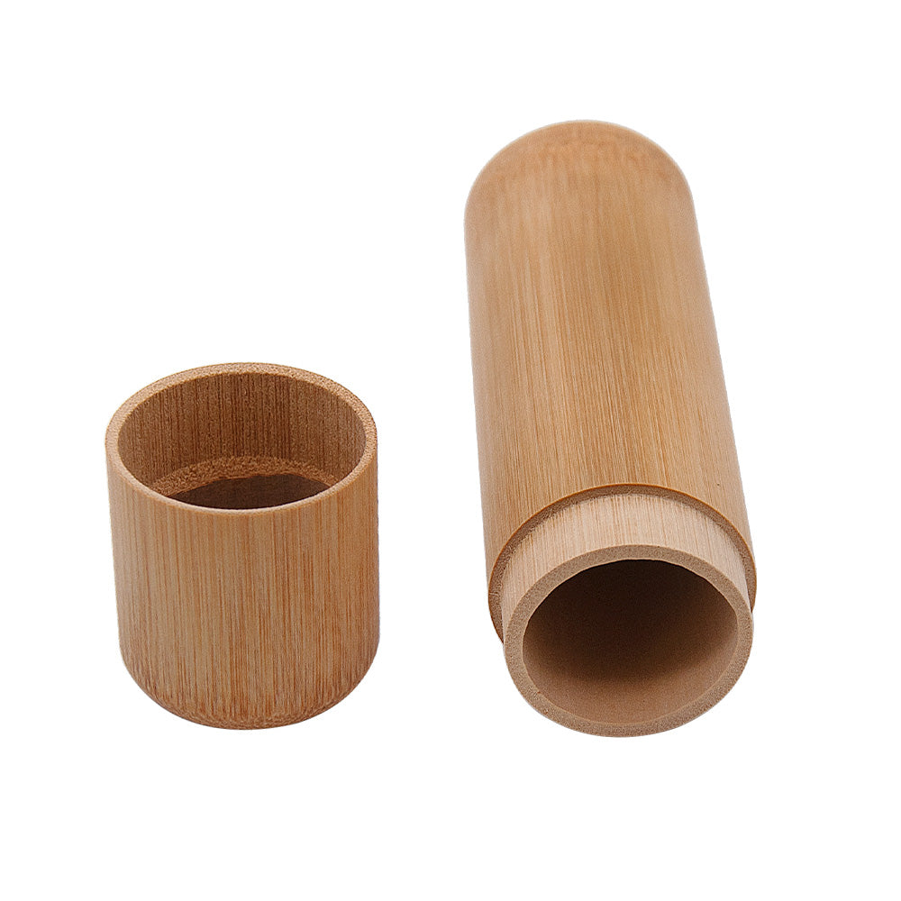 Bamboo Pillbox Weed Storage - PuffingBird CA