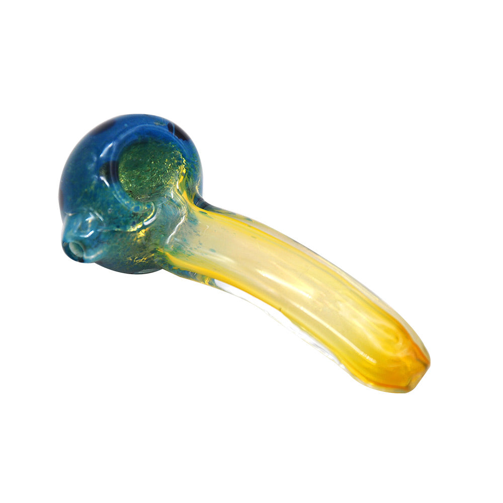 Two Tone Glass Spoon Pipe - PuffingBird CA