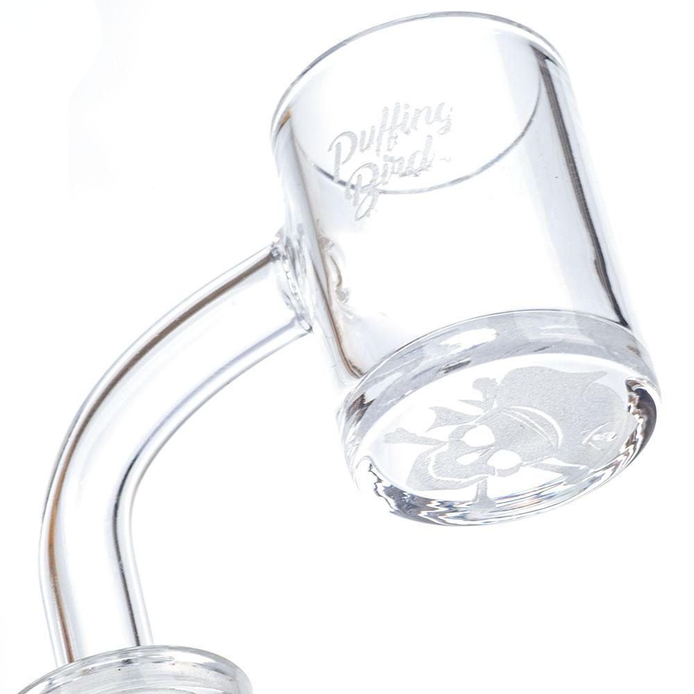 Pirate Pattern Laser Carve Quartz Banger - PuffingBird CA