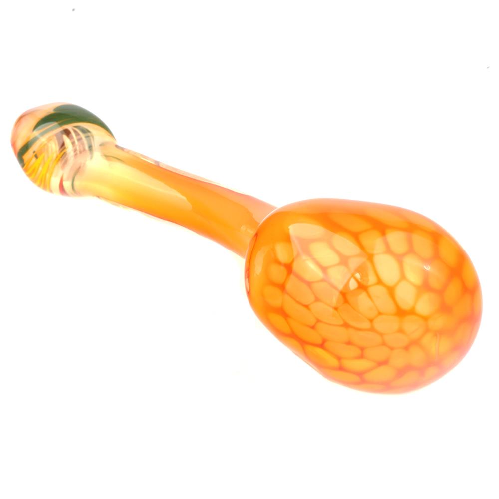 Orange Gandalf Sherlock Pipe - PuffingBird CA