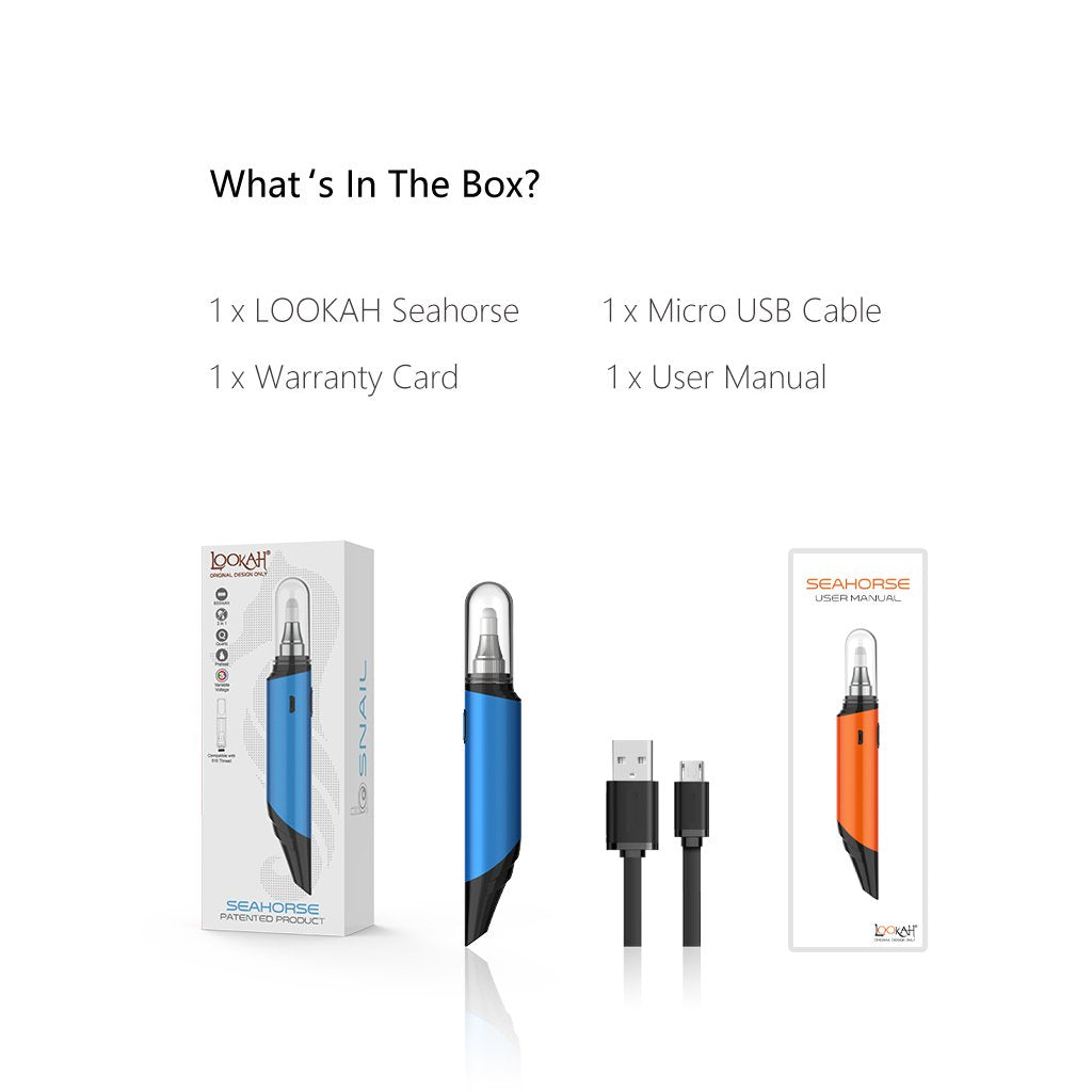 Lookah Seahorse Dab Pen 510 Thread Battery Hybrid - PuffingBird CA