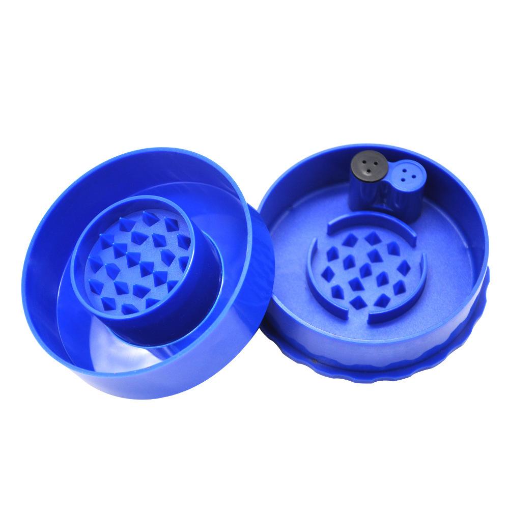 Mini Plastic Weed Grinder 2 Layer - PuffingBird CA