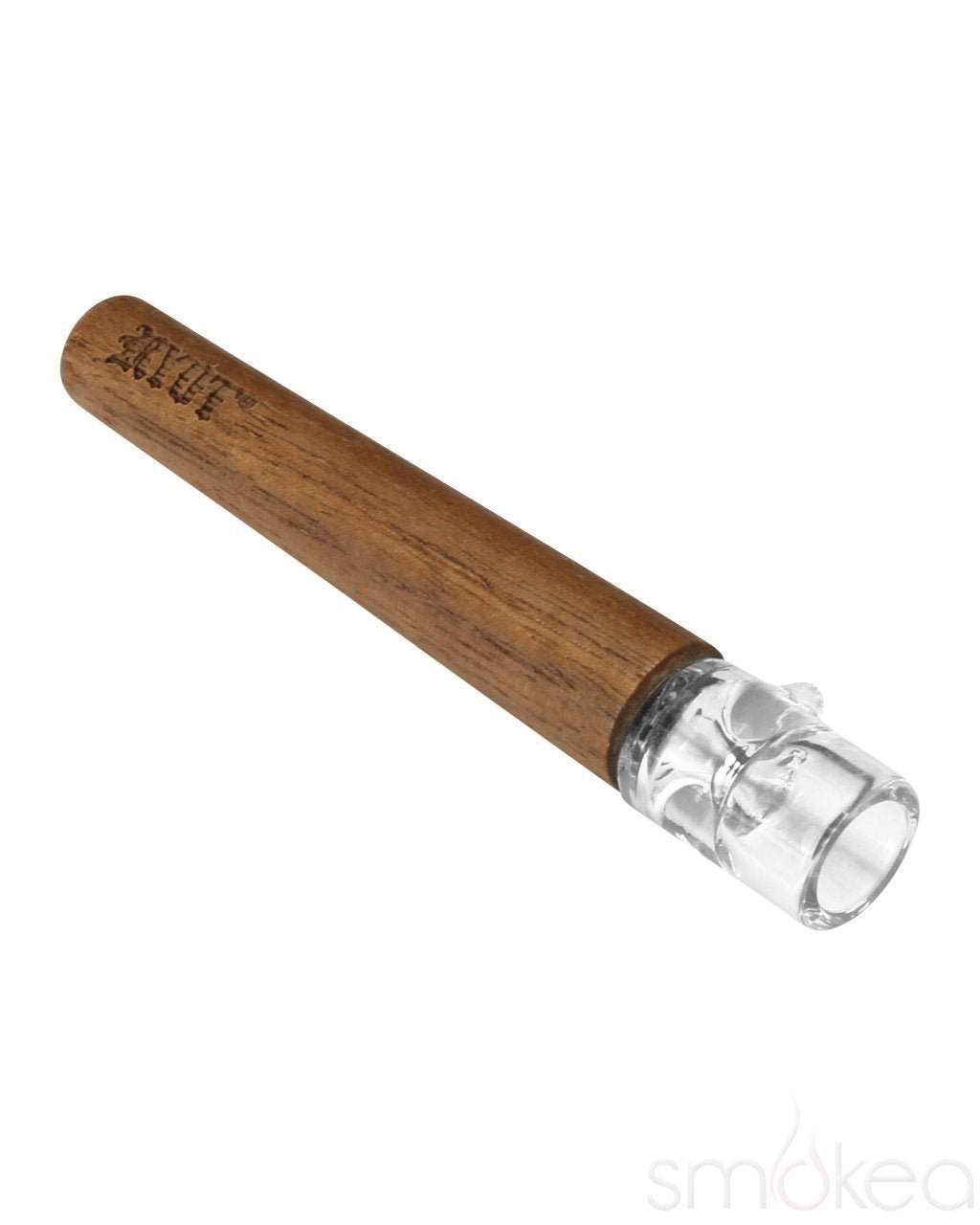 RYOT 12mm Large Wood One Hitter Bat w/ Glass Tip - PuffingBird CA