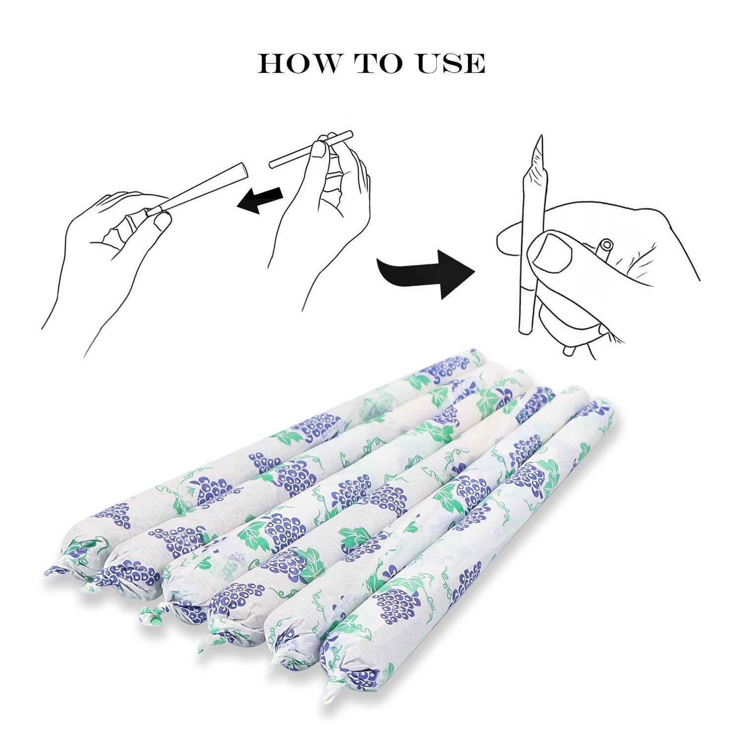 HoneyPuff Grape Flavored Rolling Papers - Pack of 72 - PuffingBird CA