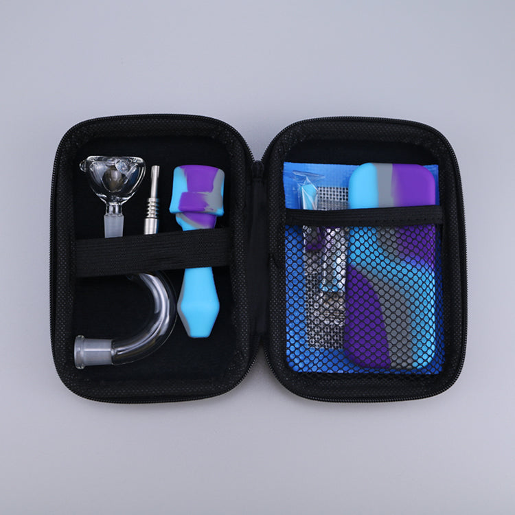 Silicone 10mm Nectar Collector Portable Kit - PuffingBird CA