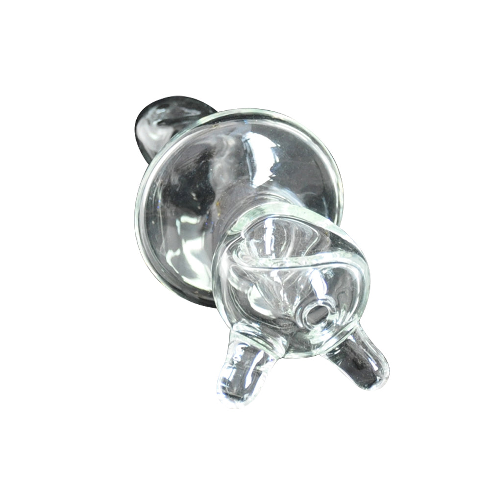 Cone Shape Clear Glass Pipe - PuffingBird CA