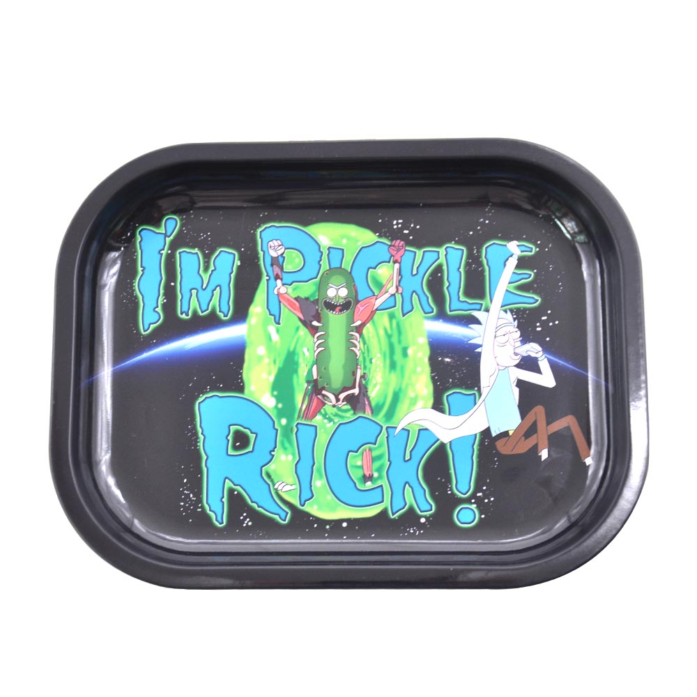 Rick&Morty Rolling Tray - PuffingBird CA