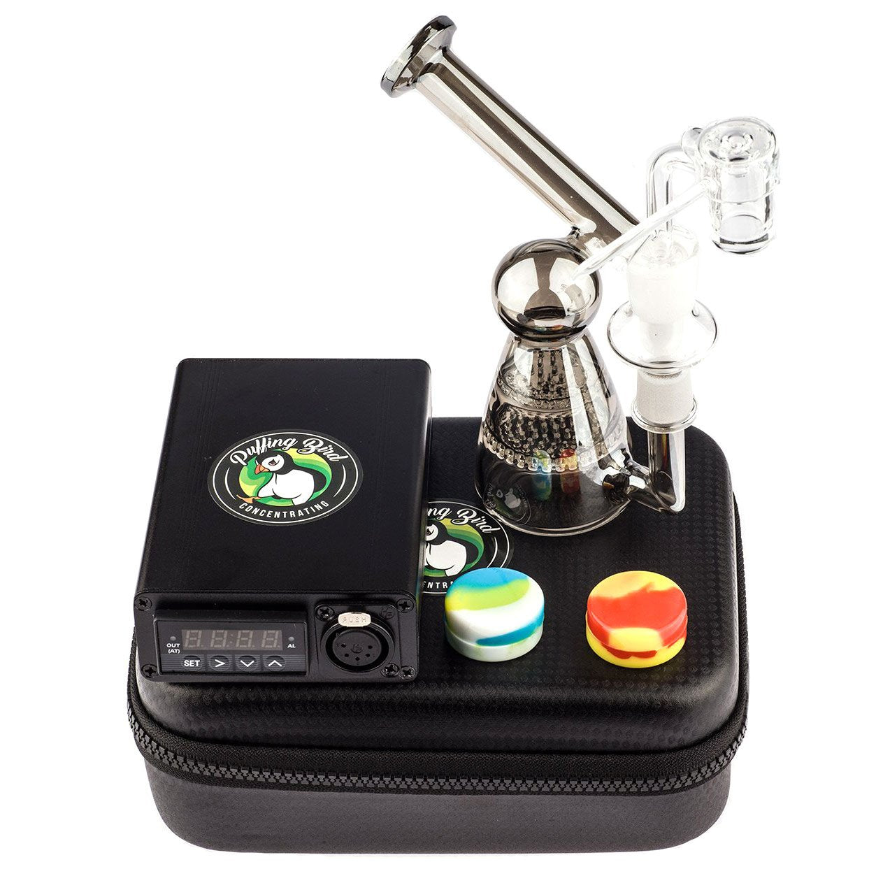 Quartz Enail W/ Salt Shaker Dab Rig Bundle - PuffingBird CA