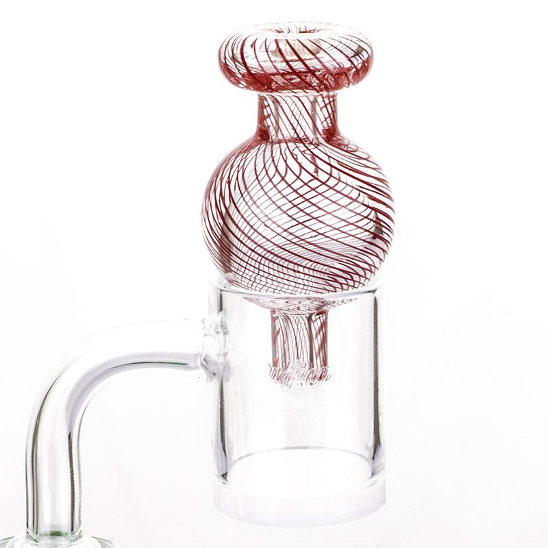 Spiral Glass Bubble Carb Cap (Random Color) - PuffingBird CA
