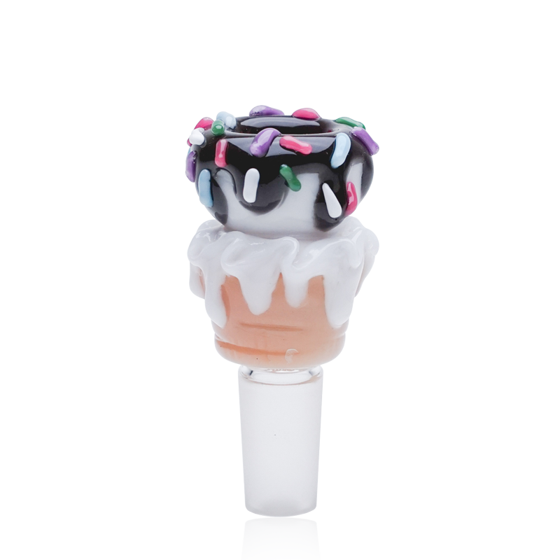 Empire Glassworks - Bowl Piece - Ice Cream Cone - 14mm - PuffingBird CA