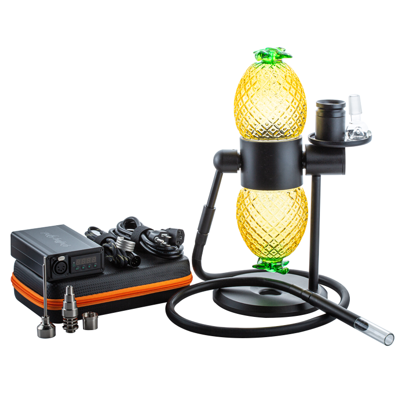 Pineapple Gravity Bong Enail Dab Kit Bundle - PuffingBird CA