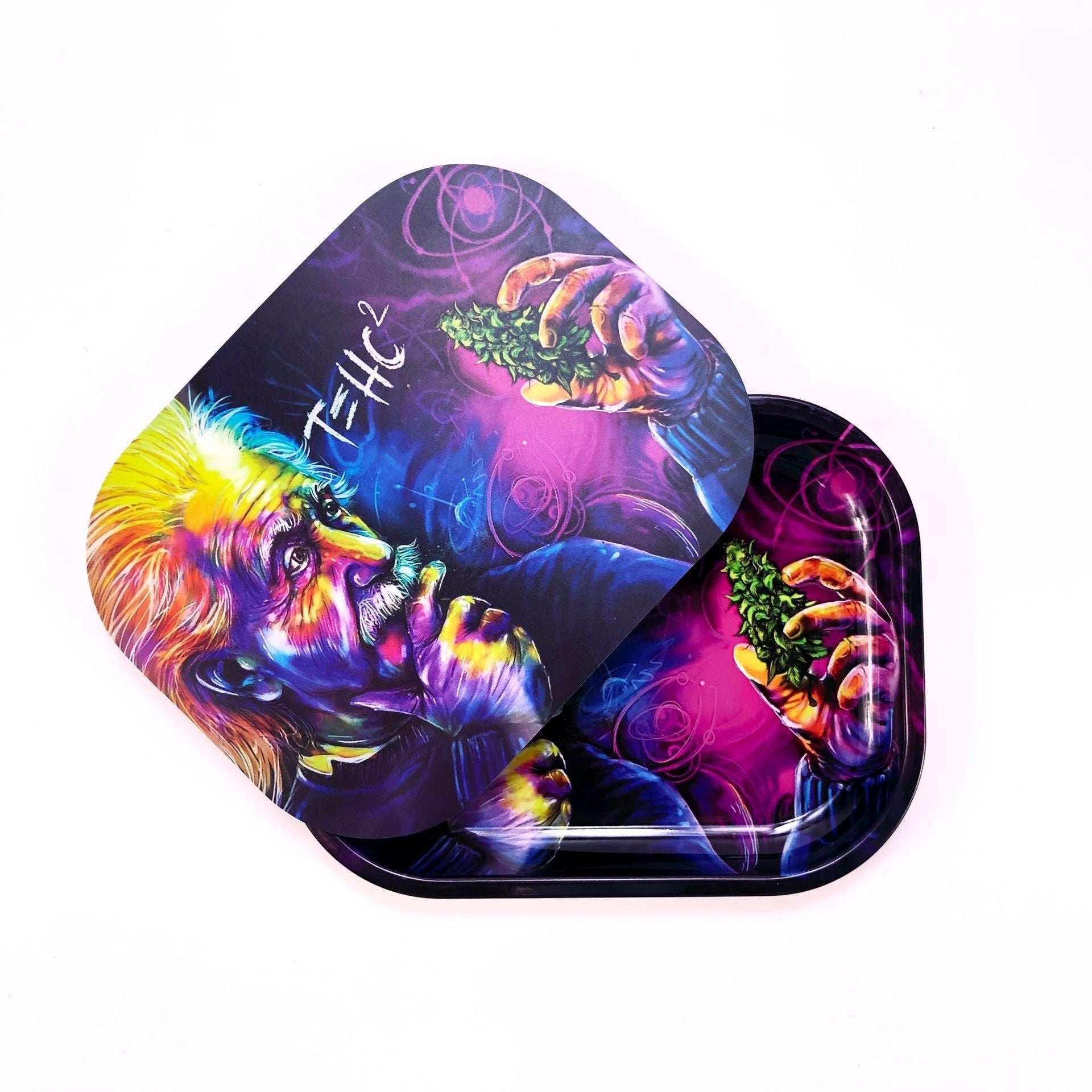 Cool Cover Tobacco Metal Hand Rolling Tray - PuffingBird CA