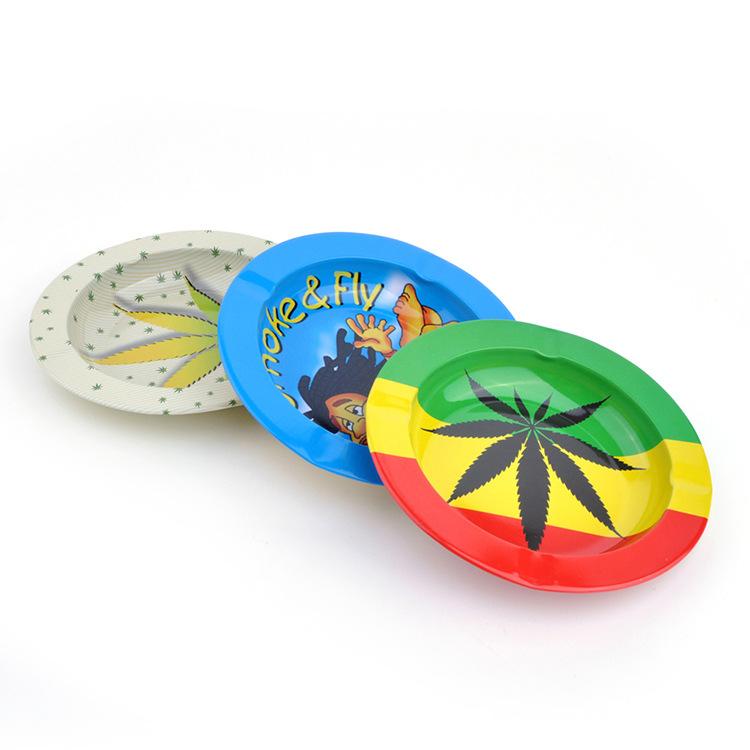 Disc Cartoon Printing Tobacco Rolling Tray - PuffingBird CA