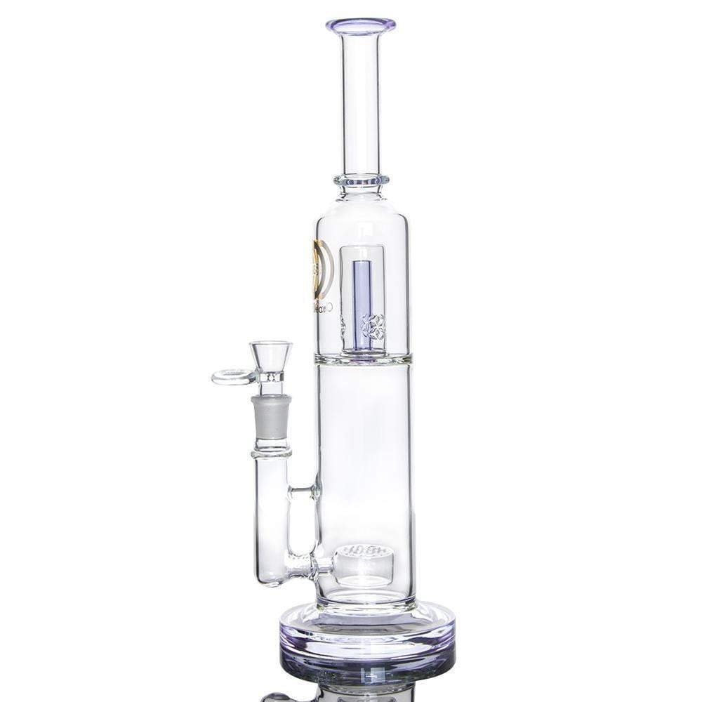 16 inch Glass Bong with Flower of Life perc to SOL Showerhead perc 18.8mm - PuffingBird CA