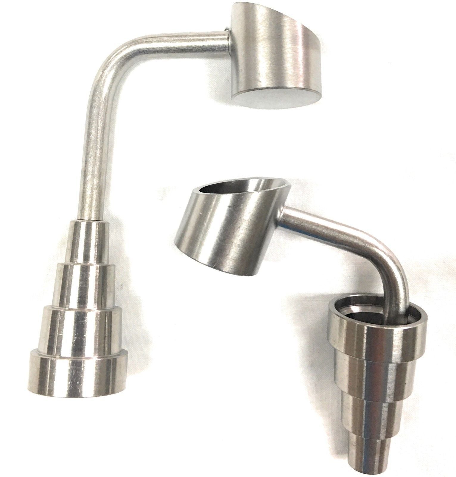 10/14/18mm Male/Female Sidecar Titanium Dab Nail - PuffingBird CA