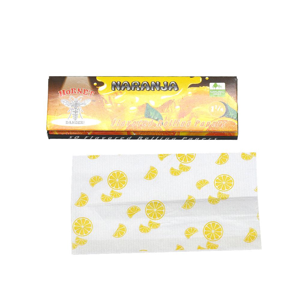 Hornet Naranja Flavored Rolling Paper 5 Booklets - PuffingBird CA