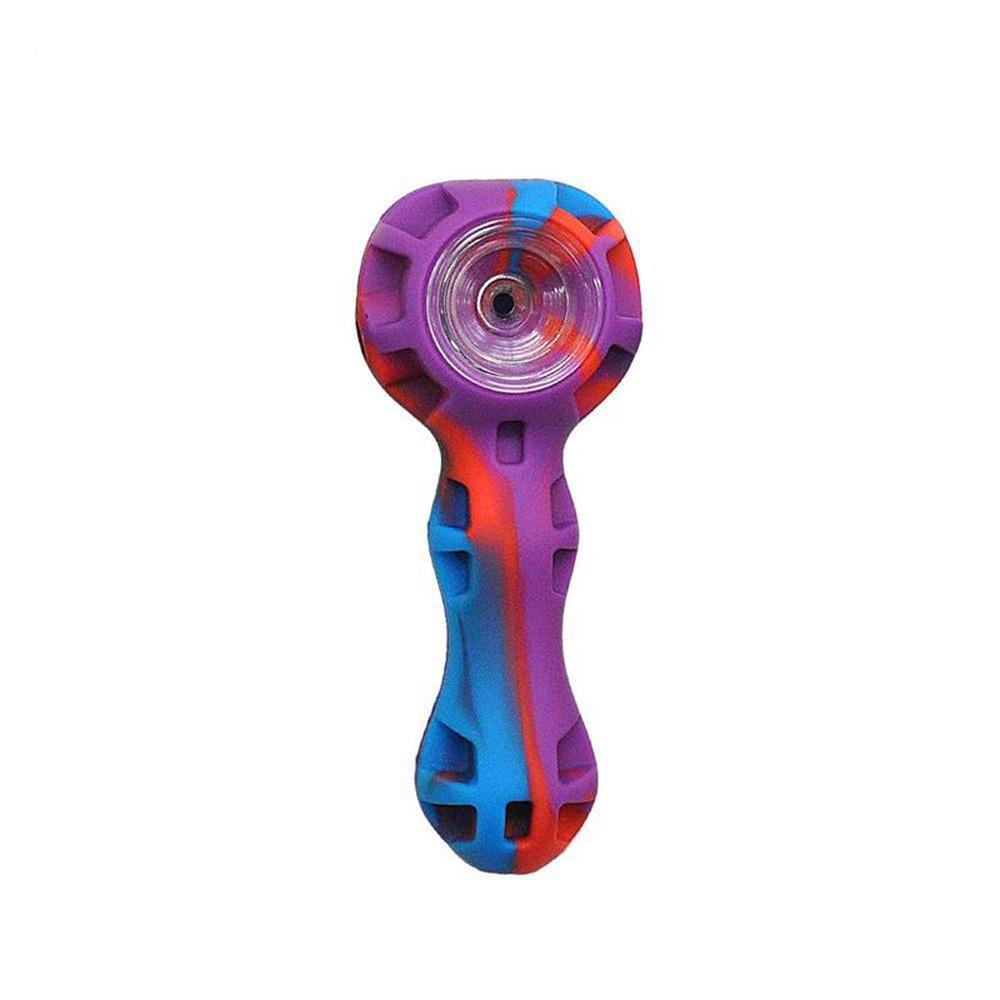 Silicone Weed Bowl/Dab Pipe ( Random Color ) - PuffingBird CA