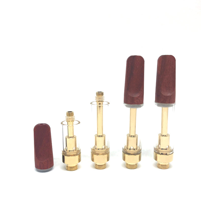 Wooden Mouthpiece CBD Vape Cartridge - PuffingBird CA