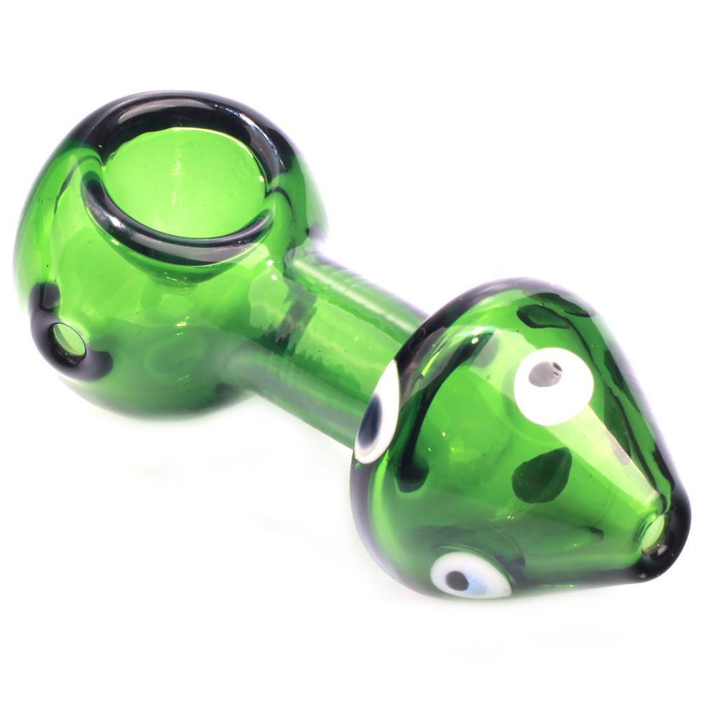 Mini Mushroom Glass Pipe w/ Mushroom Mouthpiece - PuffingBird CA