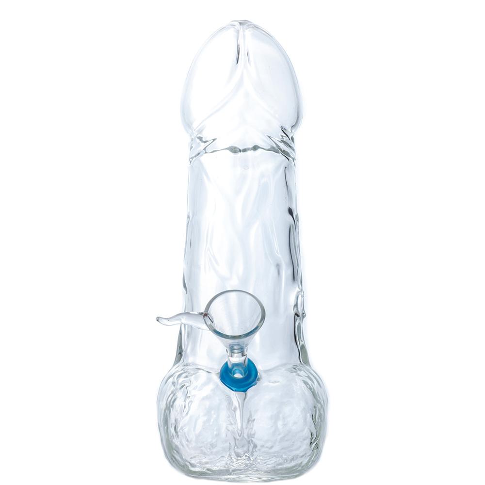 Penis Novelty Glass Bong - PuffingBird CA