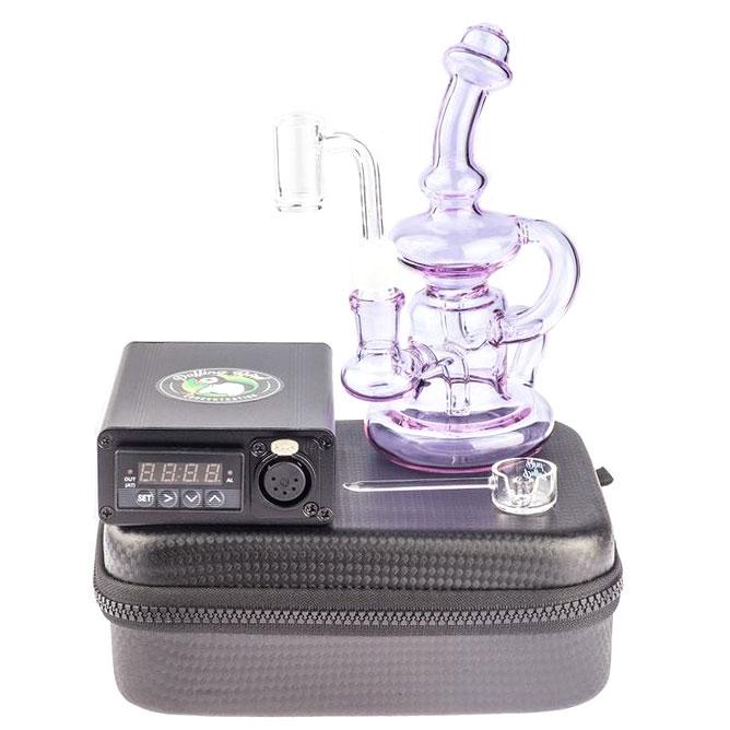 Enail Quartz Kit With Pink Dab Rig Bundle - PuffingBird CA