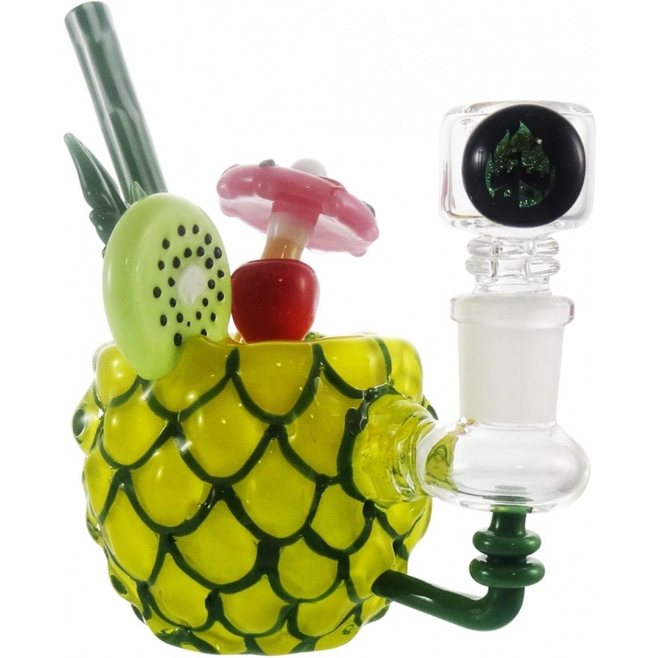 Empire Glassworks - Mini Rig - Pineapple Paradise - PuffingBird CA