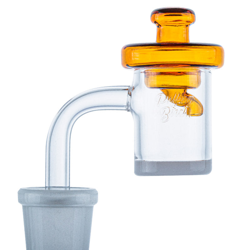 Curved Airflow Glass Carb Cap - PuffingBird CA