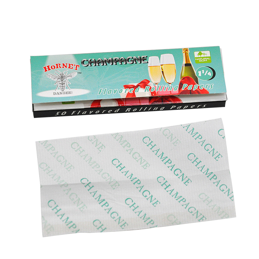 Hornet Champagne Flavored Rolling Paper 5 Booklets - PuffingBird CA